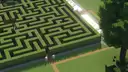Working Labyrinth, a layer of barrier blocks above