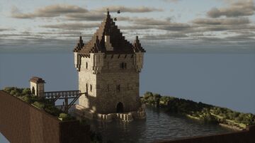 Medieval Tower House Minecraft Map & Project