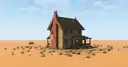 Minecraft - Wild West - Farmhouse