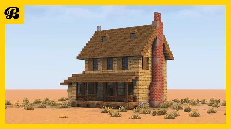 Minecraft - Wild West - Farmhouse