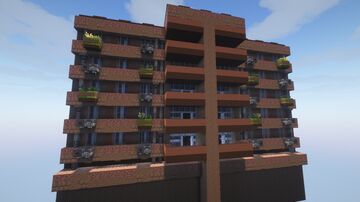 Future Skyscraper 1.21.7 BETA Minecraft Map & Project