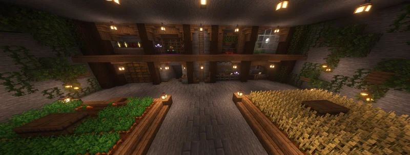 Secret Underground Base Minecraft Map