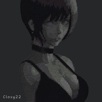 Monochrome Girl Minecraft Map & Project