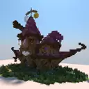Different Fantasy Buildings (no interior) Minecraft Map