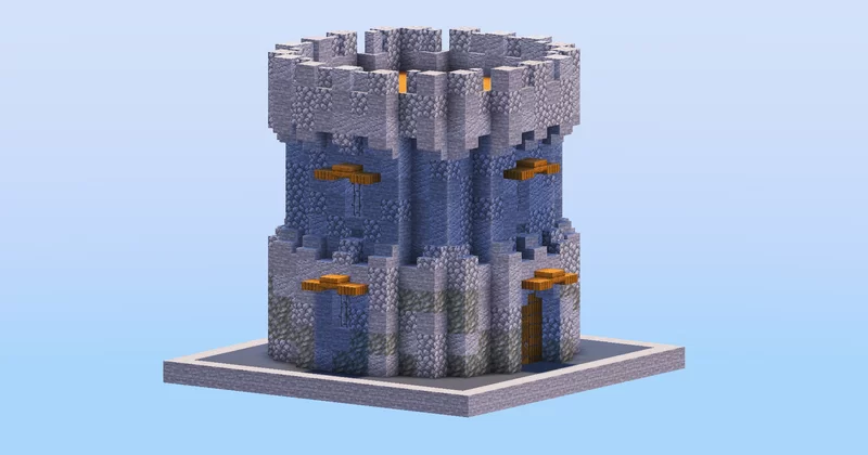 Medieval Castle Tower Minecraft Map