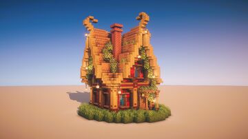 🏰 Medieval House – Download! Minecraft Map & Project