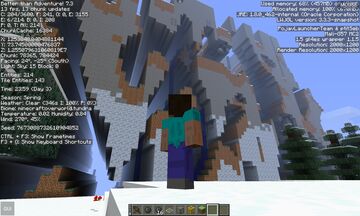Farlands in better Than Adventure [b1.7.3] Minecraft Map & Project