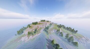 Taiga Forest Terrain Minecraft Map & Project