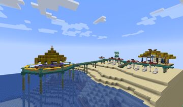 Tropico 5 Beach Site Minecraft Map & Project