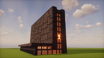 Futuristic House Minecraft Map & Project