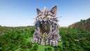 Minecraft Cat Nether Portal Statue V02 Free Minecraft Map & Project
