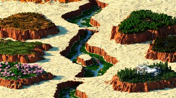 Slide Canyon - 5000x5000 | 1.21+ | Landscape & Survival Map | Dungeon & Custom сave | Bedrock Support Minecraft Map & Project