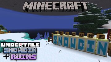 UNDERTALE Minecraft | Ruins + Snowdin (1.21+) Minecraft Map & Project