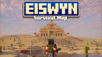 🌵 Eiswyn - 6K RPG Survival Map - [1.21+, Survival Friendly, Java & Bedrock Download, Custom Desert Pyramids] Minecraft Map & Project