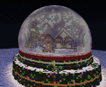 snow globe Minecraft Map & Project