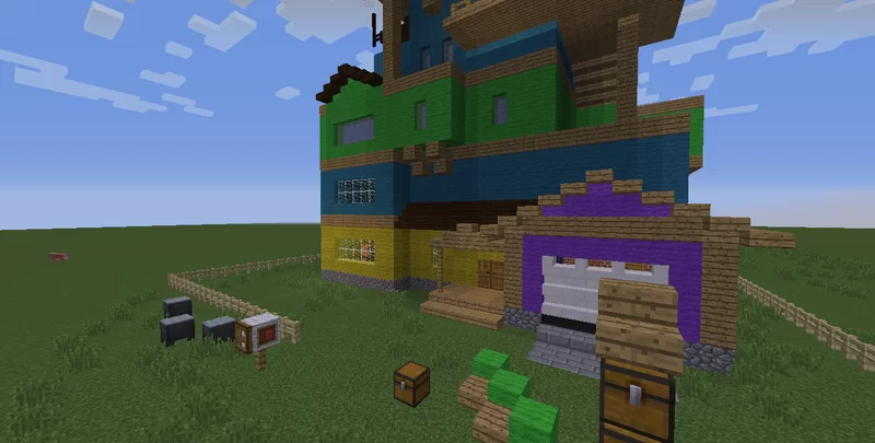 angry neighbor 2.6 Minecraft Map