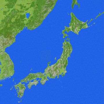 Japan - 10000x10000 survival friendly world Minecraft Map & Project