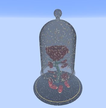 rose in glass Minecraft Map & Project