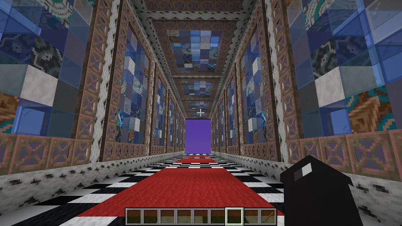 Royal Princess Hallway Minecraft Map