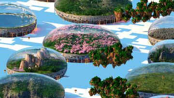 Snoglob - 8000x8000 | 1.21.5+ | Landscape & Survival Map | Custom dungeon | Bedrock Support Minecraft Map & Project