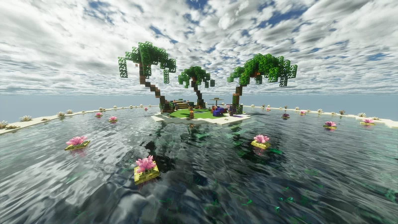 very Small Tropical Island Minecraft Map
