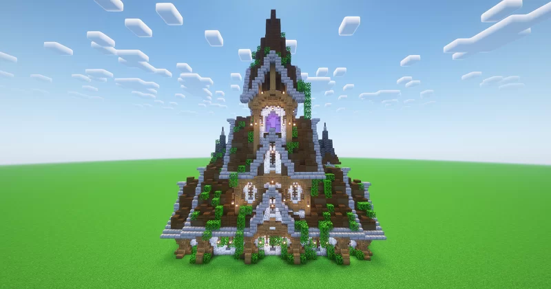 Minecraft Overgrown Medieval House Minecraft Map