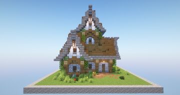 Minecraft Traditional Villager House