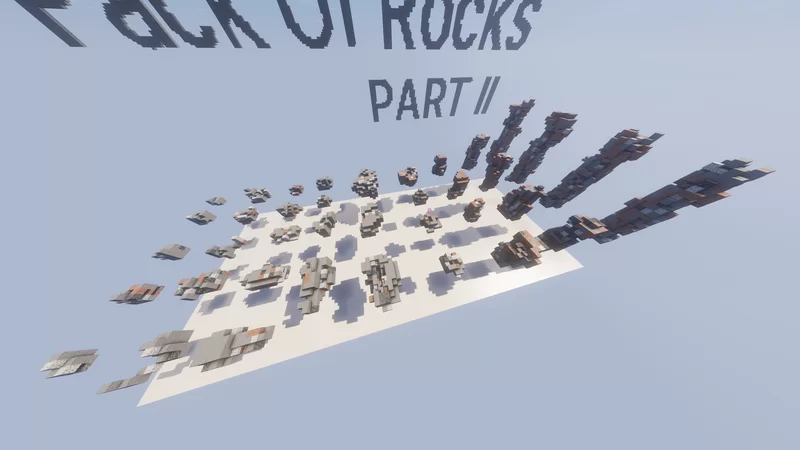 Pack Of Rocks (PART II) Minecraft Map