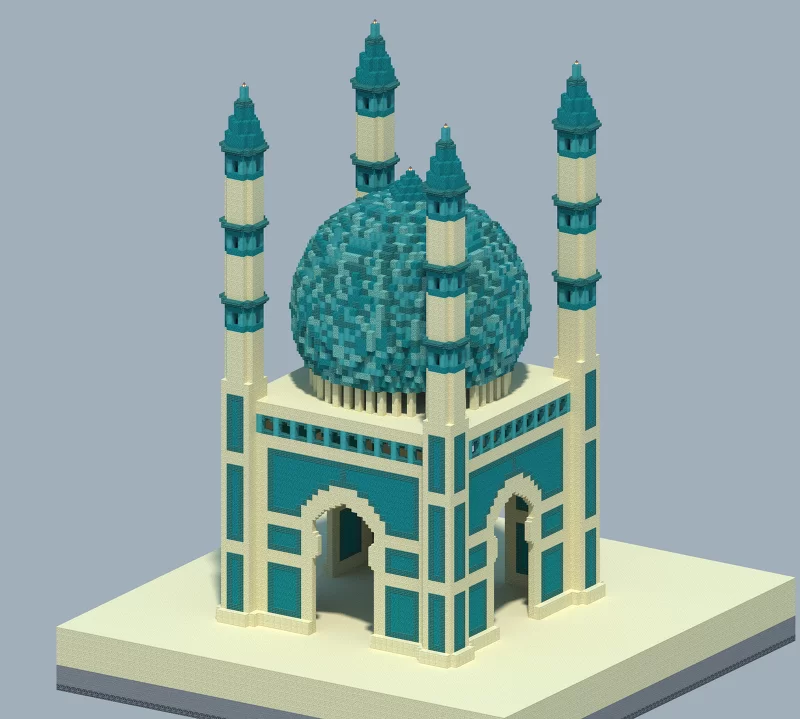 Desert Build Minecraft Map