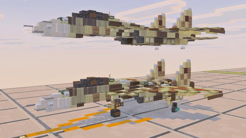 Minecraft Su-37 Terminator