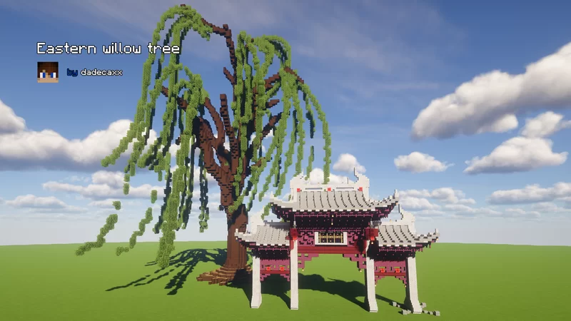 Eastern willow tree Minecraft Map