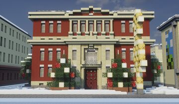 Moscow City Hall Building Minecraft Map & Project