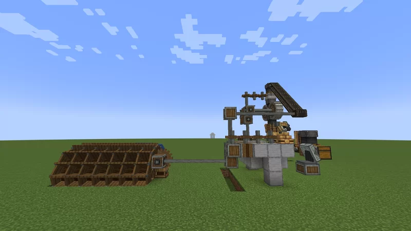 [Create Mod] Fully Automated Cobblestone → Glass Factory | Create Mod 1 ...