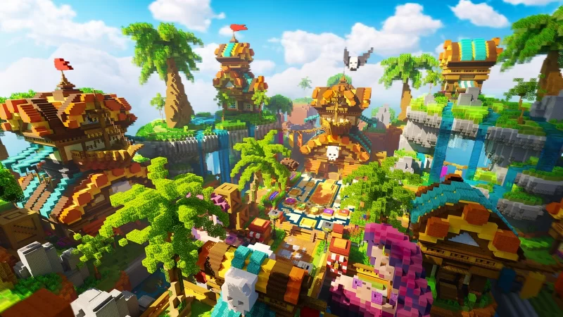 Lobby : Tropical Pirate - 250x250 Minecraft Map