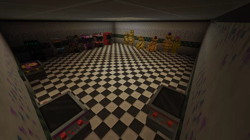 fnaf 2 remake Minecraft Map