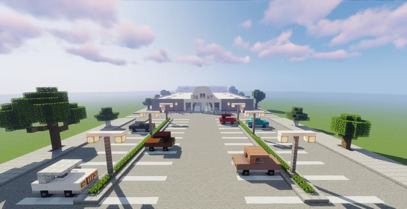 Modern Shopping Center I Minecraft Map