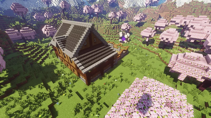 Cozy Medieval Homestead Minecraft Map