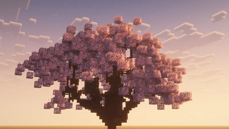 Cherry Tree - Prunus serrulata Minecraft Map
