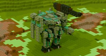 Halo Wars HRUNTING/YGGDRASIL Mark II [J] Colossus Minecraft Map & Project