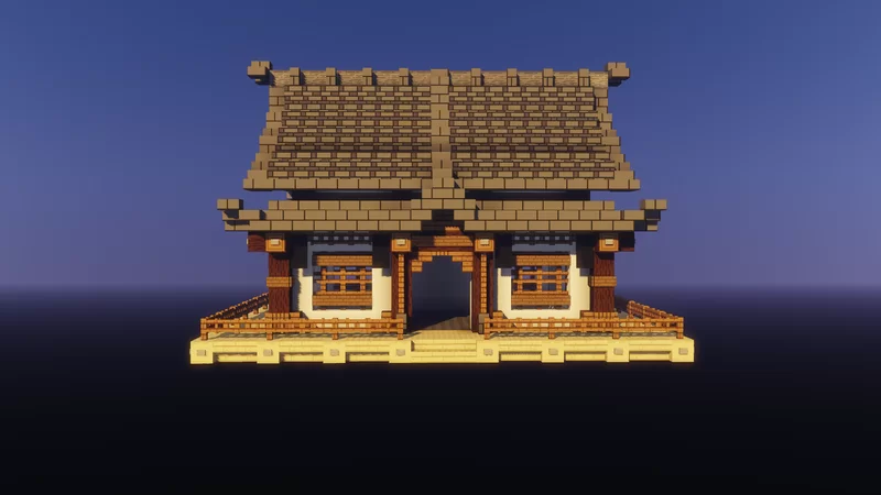 Japanese House Minecraft Map