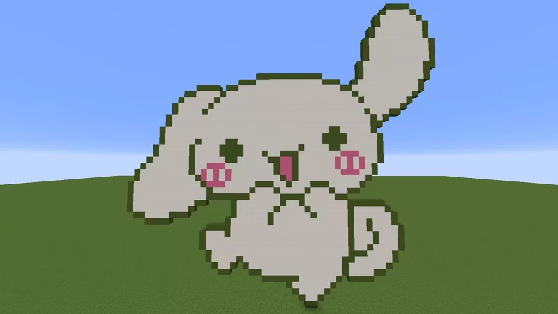 Cute rabbit Minecraft Map