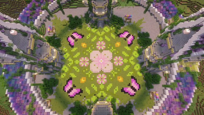 Crafty Minecraft Image Fantasy Fairy Spawn Minecraft Map