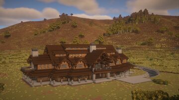 Lazy R Ranch, Utah Minecraft Map & Project