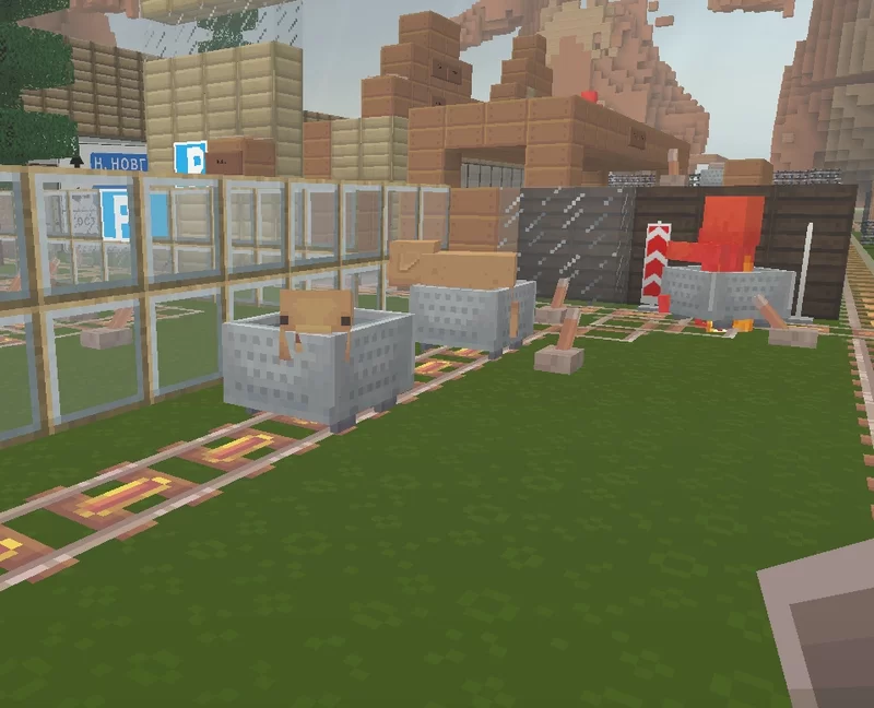 Cart Rails India Minecraft Map