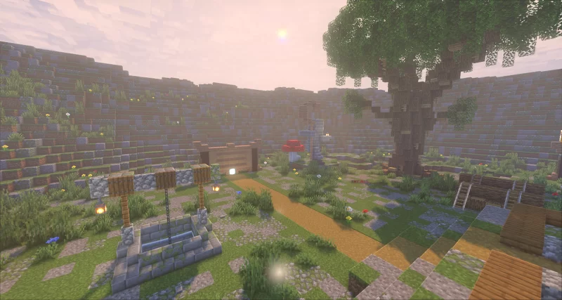 Minigames Lobby Medieval Style Minecraft Map