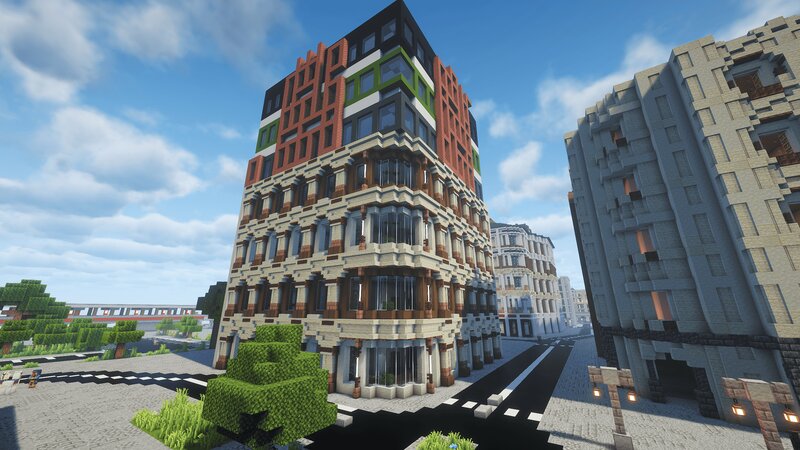 European Office Building 18 – kaiserthal.project by tim0fei (Interior is included)