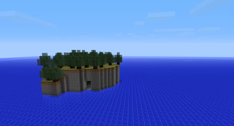 Survival Islands for Beta 1.7.3 Minecraft Map