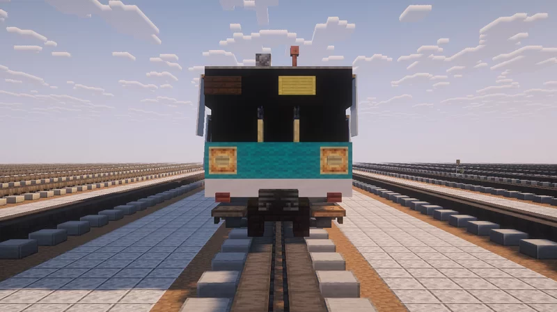 JR 203 Joban Line (Schematic) Minecraft Map