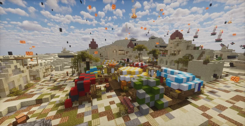 Middle Eastern Minecraft Mod Minecraft Middle East City - Azmaran Minecraft Map