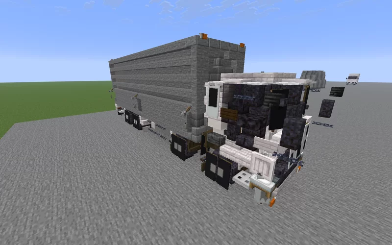 Cyj Map Isuzu Giga CYJ Wingvan Truck Minecraft Map